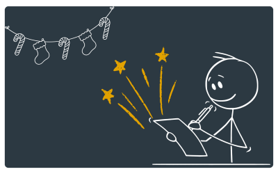 7 Schreibimpulse rund um Weihnachten